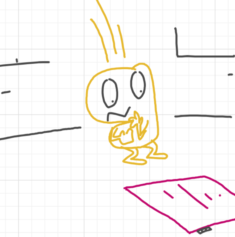 A panel from I've Been Everywhere, Man, episode nine of the Board Boards object show by Furretwalk/WalkingFurret.